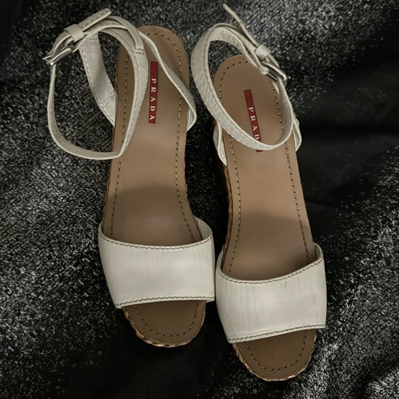White Prada Espadrille - Picture 3 of 3